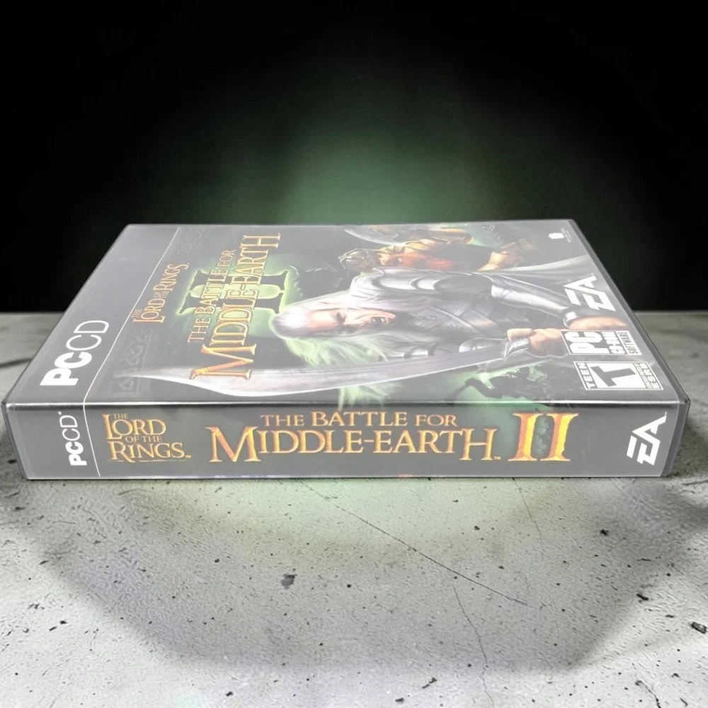 VTG EA Lord of the Rings Battle for Middle-Earth II PC CD 6 Disc Game Set 2006